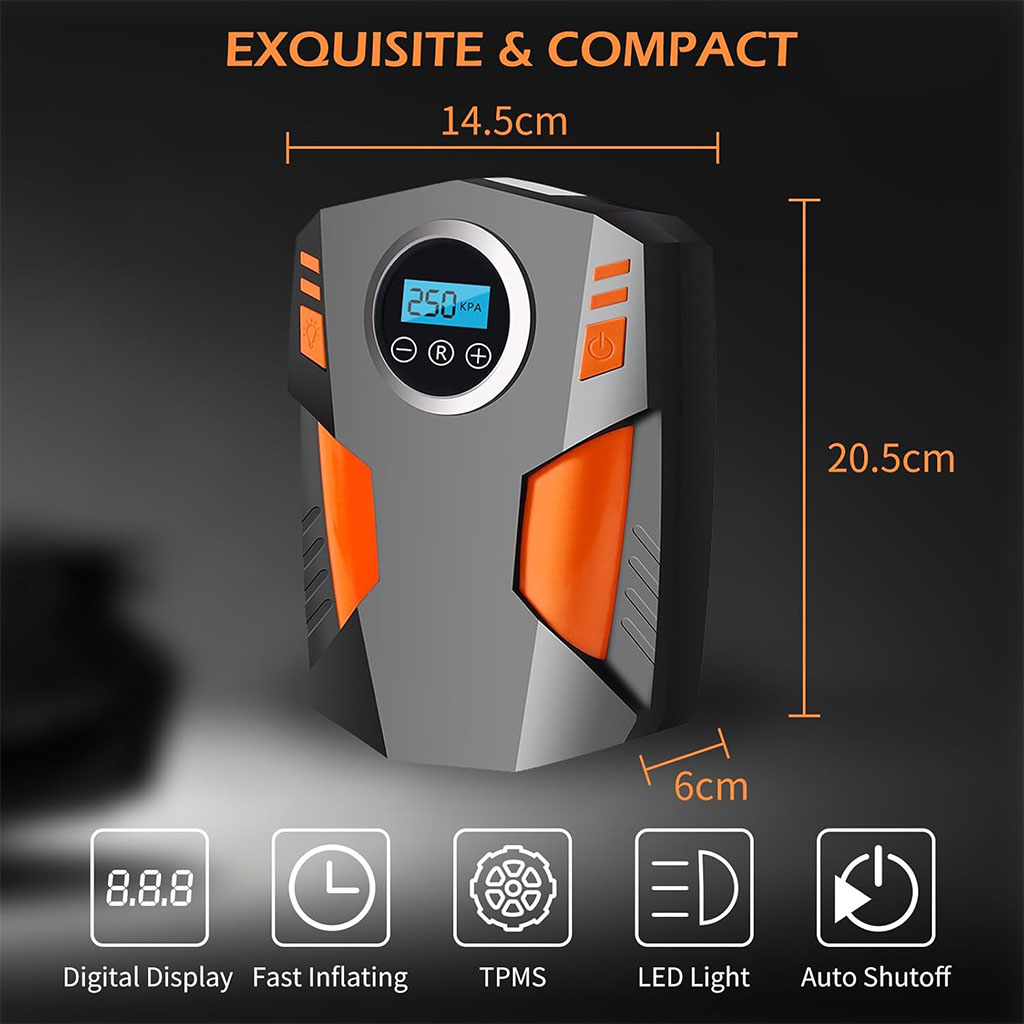 Compresseur de véhicule 100W BEETRO BE0173 - الصورة 5