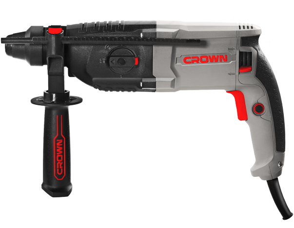 Marteau Piqueur Perforateur 26mm 800W CROWN | CT18108 - الصورة 7